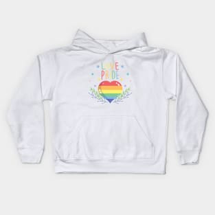 Love Pride Kids Hoodie